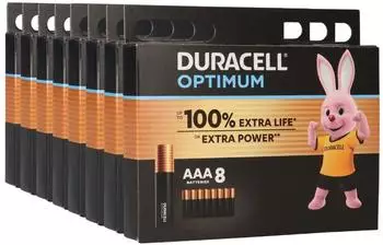 Duracell Optimum AAA Micro Batterie, 64er-Pack (MN2400)
