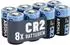 Absina CR2 Lithium-Batterie 3V 800mAh 8er-Pack (401036-8)