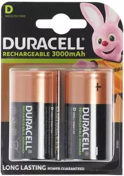 Duracell Recharge Akku HR20 Mono NiMH 3000mAh 2er-Pack (055995)