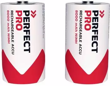 PerfectPro Mono (D) NiMH-Akku 1,2V 8000mAh, 2 St. (PE-B-D2)