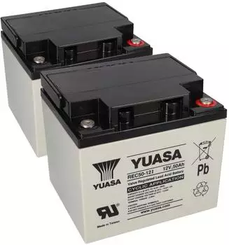 Yuasa REC50-12I AGM-Bleiakku 12V 50Ah, zyklenfest (3390)