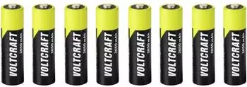 Voltcraft Mignon (AA) NiMH-Akku 2650mAh 1,2V Ready to Use, 8 Stk. (VC-17275470)