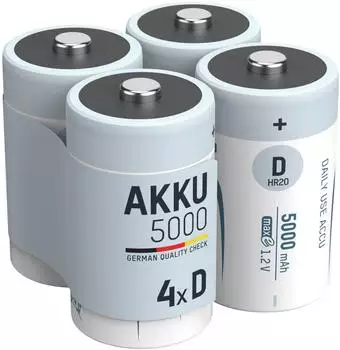 Ansmann maxE HR20 Akku Mono D NiMH 5000mAh 1,2V (5030922-590)
