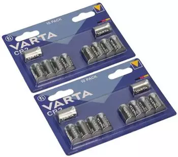 VARTA CR2 Lithium-Fotobatterie 3V 920mAh, 20er-Pack (15074)