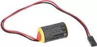 Akkuman Lithium 3 V Batterie CR1/2AA 2-poliger Dupont-Stecker im 2,54-mm Raster
