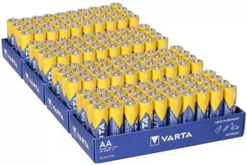 VARTA Industrial Pro AA (LR6) Alkalibatterien 1,5V 160er-Pack (4006)