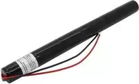 Notleuchtenakku NiMH 7,2V 2500mAh L1x6 Sub-C mit 200mm Kabel