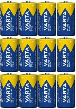 VARTA Industrial Pro C (LR14) Alkalibatterien 1,5V 12er-Set (LR14)
