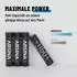 Absina AAA Akku NiMH 1,2V 1050mAh 32er-Pack (401002-32)