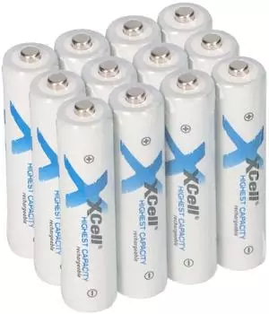 XCell Micro AAA Akku Ni-MH 1,2V 1150mAh 12er-Pack