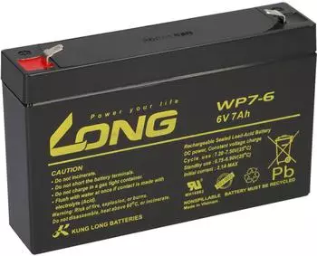 Kung Long LC-R067R2P Batterie 6V 7,2Ah AGM