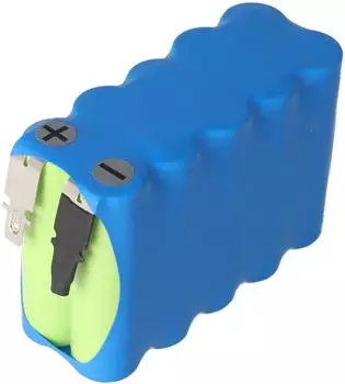 AccuCell Akku für Automatiktüren NiMH 12V 900mAh 4,8mm Steckkontakte (12V900MAH)