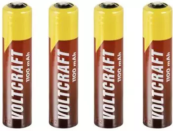 Voltcraft Extreme Power FR03 Lithium-Micro-Batterie AAA 1100mAh 1,5V 4er-Pack (VC-12714155)
