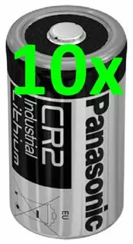 Panasonic CR2 Lithium Batterie 3V 850mAh 10er-Set (CR2)