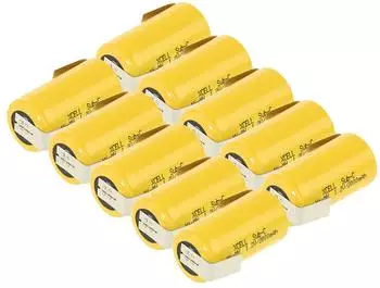 XCell Sub-C Akku 1,2V 2000mAh NiMH mit Z-L&ouml;tfahne (X2000SCR)