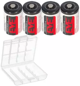 Eve Home ER14250 Lithium-Batterie 1/2 AA 3,6V 1200mAh LiSOCl2 (ER14250)
