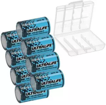 Ultralife UHE-ER14250 Lithium-Batterie 1/2 AA 3,6V Li-SOCl2 8er-Pack (2238)