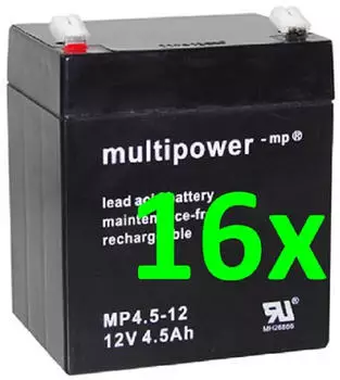 Multipower Ersatzakku f&uuml;r Smart-UPS RT SURTD5000RMXLI RBC44 (1716)