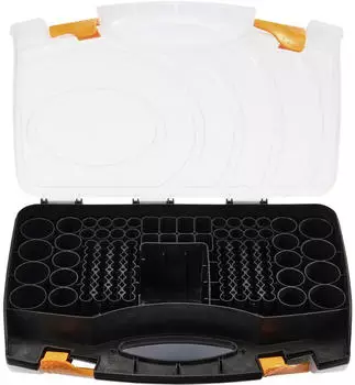Voltcraft GD BSB01 Batteriebox AAA, AA, C, D, 9V, Knopfzellen (VC-16575285)