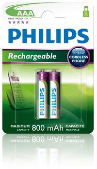 Philips MultiLife 800 mAh AAA / HR03 (2 St.)