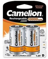 Camelion - Mono D Rechargeable HR20 10000mAh NiMH 1.2V Akku - 2er Packung