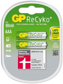 GP AAA 850mAh ReCyko (2 St.)