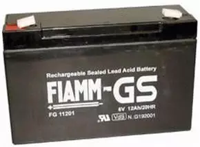 Fiamm FG11201 Bleigel-Akku 6,0 V 12000 mAh