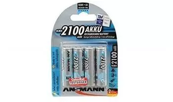 Ansmann MaxE AA Mignon HR6 NiMH Akku 1,2V 2100 mAh (4 St.)