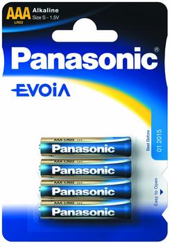 Panasonic Evoia AAA / LR03 EVOIA Batterie (4 St.)