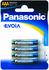 Panasonic Evoia AAA / LR03 EVOIA Batterie (4 St.)