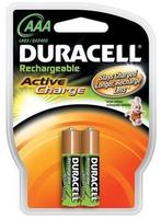 Duracell Akku Active Charge Micro AAA (HR03) 1,2V 800mAh im 2er Pack