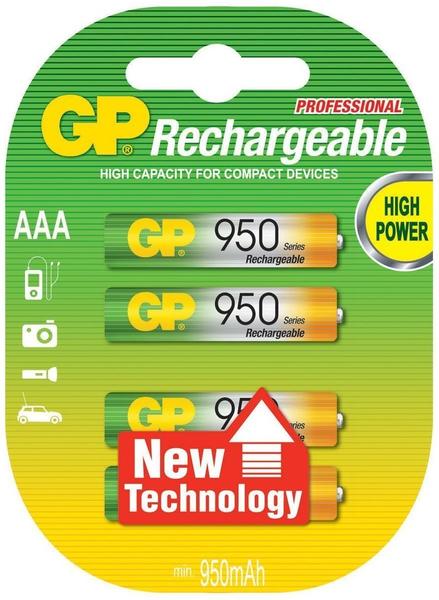 GP Batteries AAA / HR03 1000 mAh Akku (4 St.)