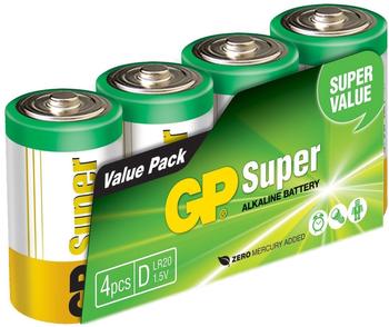 GP Batteries D / LR20 Super Alkaline (4 St.)