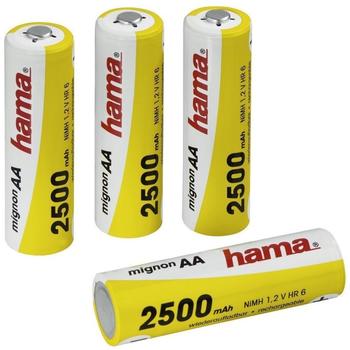 Hama AA / HR6 2500mAh NiMH-Akkus 4 St. (87056)