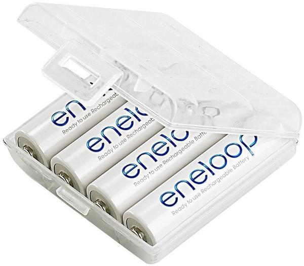 Sanyo eneloop AA Mignon NiMH 2000 mAh, 4 Stk. inkl. Akkubox (HR-3UTGA)