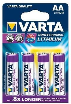 Varta Professional AA Mignon Lithium 1,5V (4 St.)