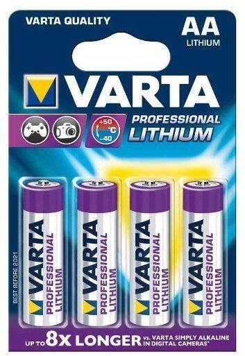 Varta Professional AA Mignon Lithium 1,5V (4 St.)