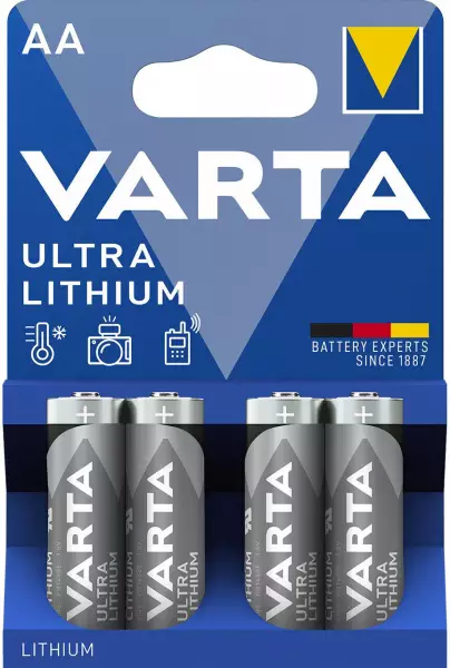 VARTA Professional AA Mignon Lithium 1,5V (4 St.)