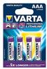 Varta 06103 301 404, Varta Professional FR03 Lithium AAA Micro Batterie 1.5 V...