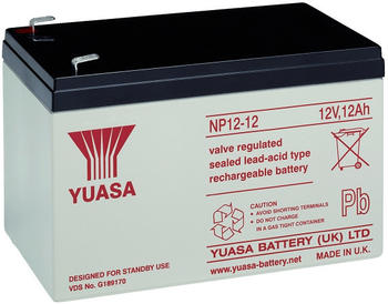 Yuasa Battery Yuasa NP12-12 Blei-Akku 12V 12Ah (1 St.)