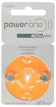 Powerone Microbatteries p13 ACCU plus 1,2V 31 mAh (2 St.)
