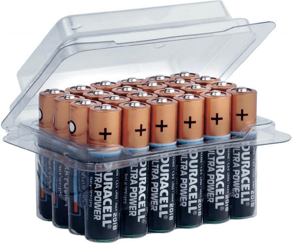 Duracell AAA Alkaline Ultra-Power Batterien 1,5V (24 St.)