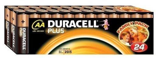 Duracell Plus Power Mignon AA LR6 1,5 V 2850 mAh (24 St.)