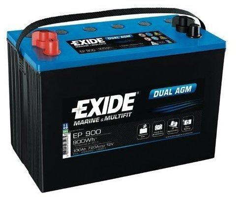 Exide Dual AGM EP 900 Batterie 12V 100 Ah