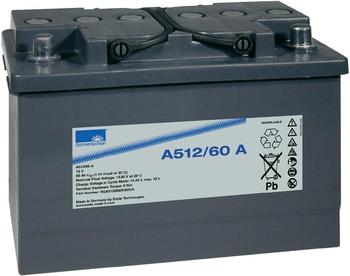 Exide A512/60 A Bleiakkus-Gel Dryfit 12V 60 Ah