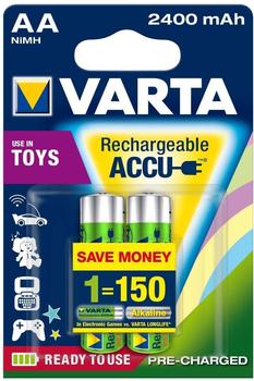 Varta Toy Ready-To-Use AA Mignon-Akkus 1.2V 2400 mAh (2 St.)