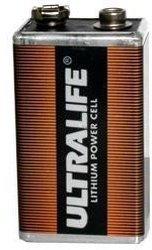 Ultralife U9VL Lithium Power Cell 9V 1200 mAh
