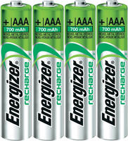 Energizer - AAA Micro Universal 500mAh NiMH 1.2V Akku - 4er Packung