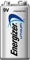 ENERGIZER Lithium-Batterie, E-Block, 6FR61, 9V Ultimate Lithium, Einzelpackung im