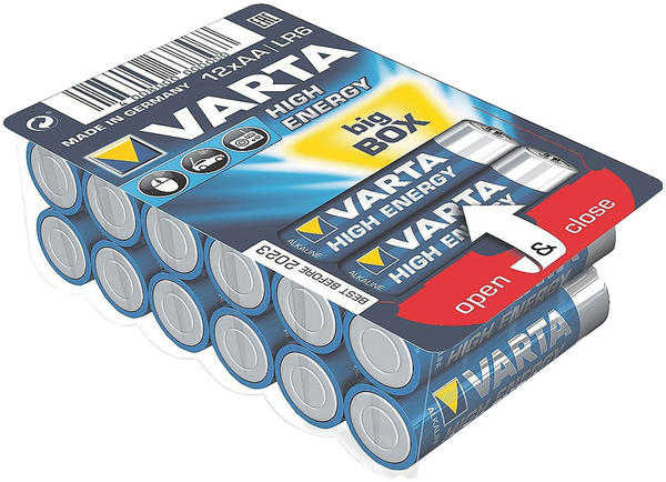 Varta AA High Energy Batterie 12 St.